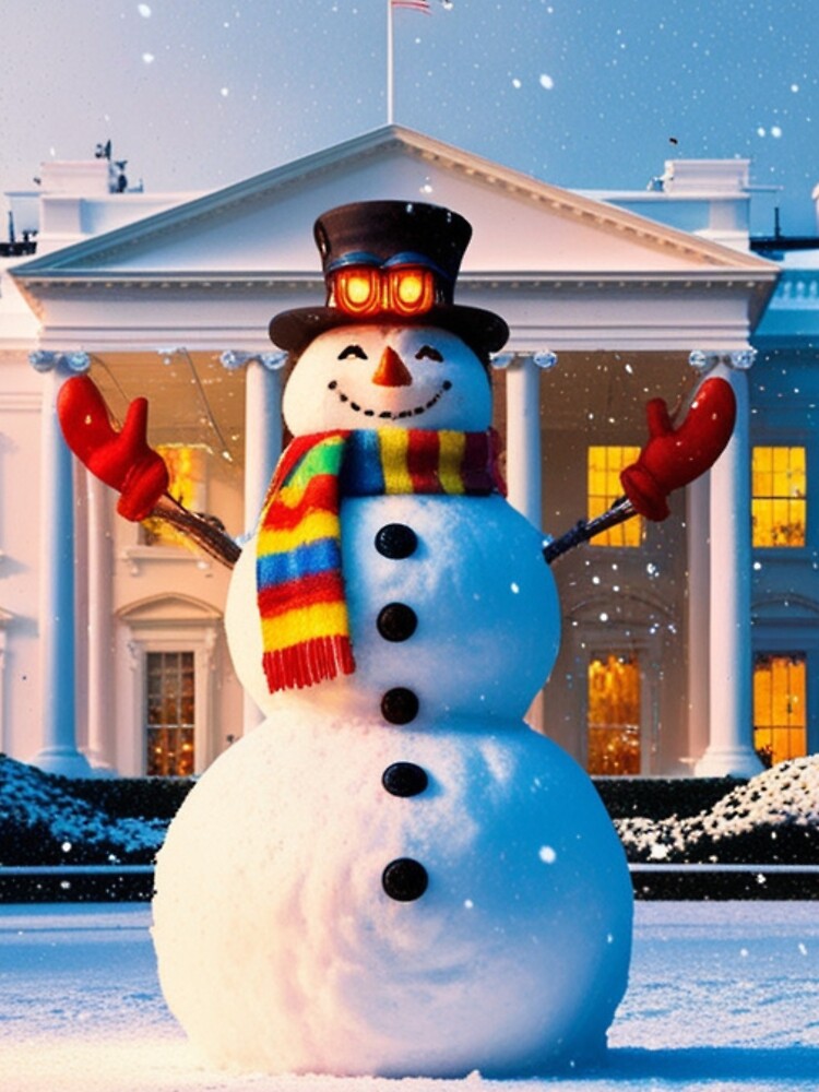 Holiday season is here, and even the White House is buzzing with festive cheer! by Josejuju