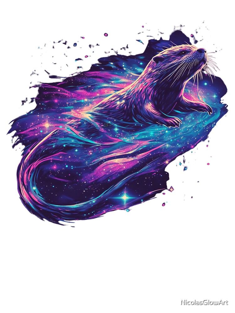 Galaxy Otter by NicolasGlowArt
