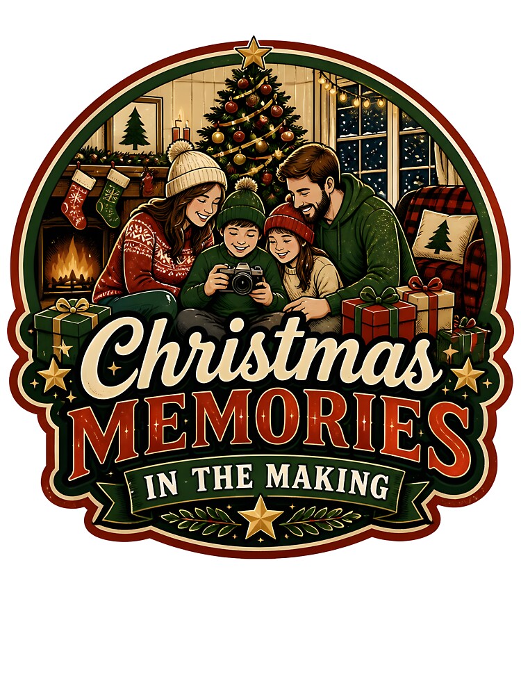 Christmas Memories In The Making Christmas Family Holiday Gift by KristenosNehk
