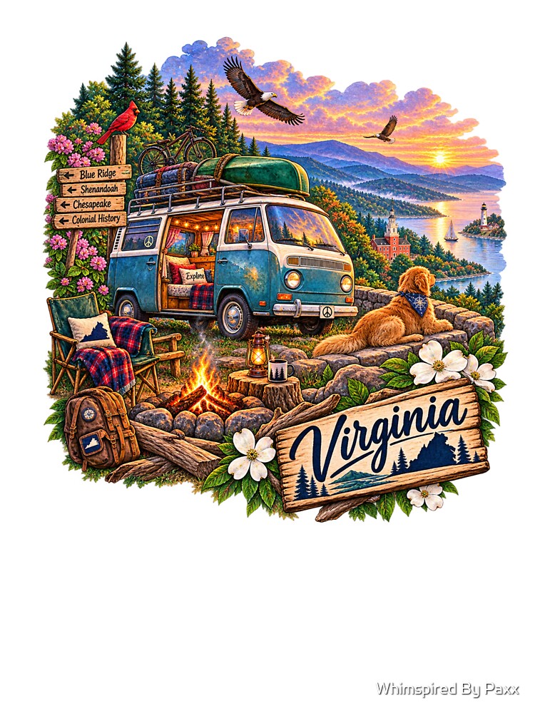 Virginia Van Life by Whimspired By Paxx