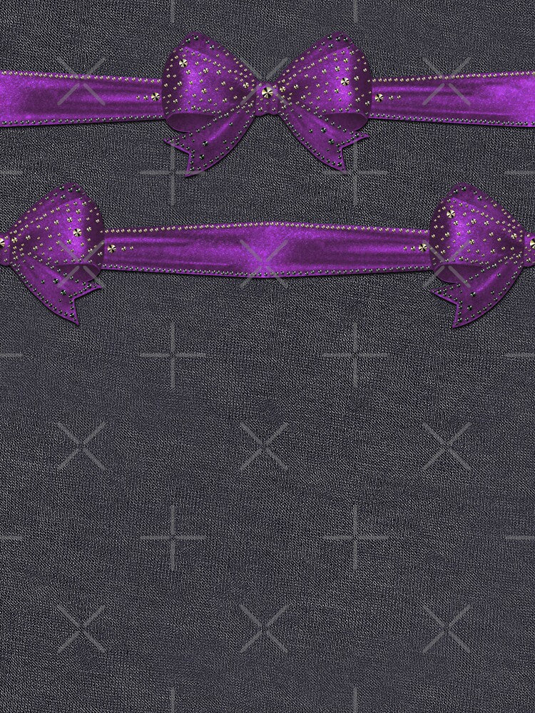 Purple Xmas Christmas Bows by GlamourChick
