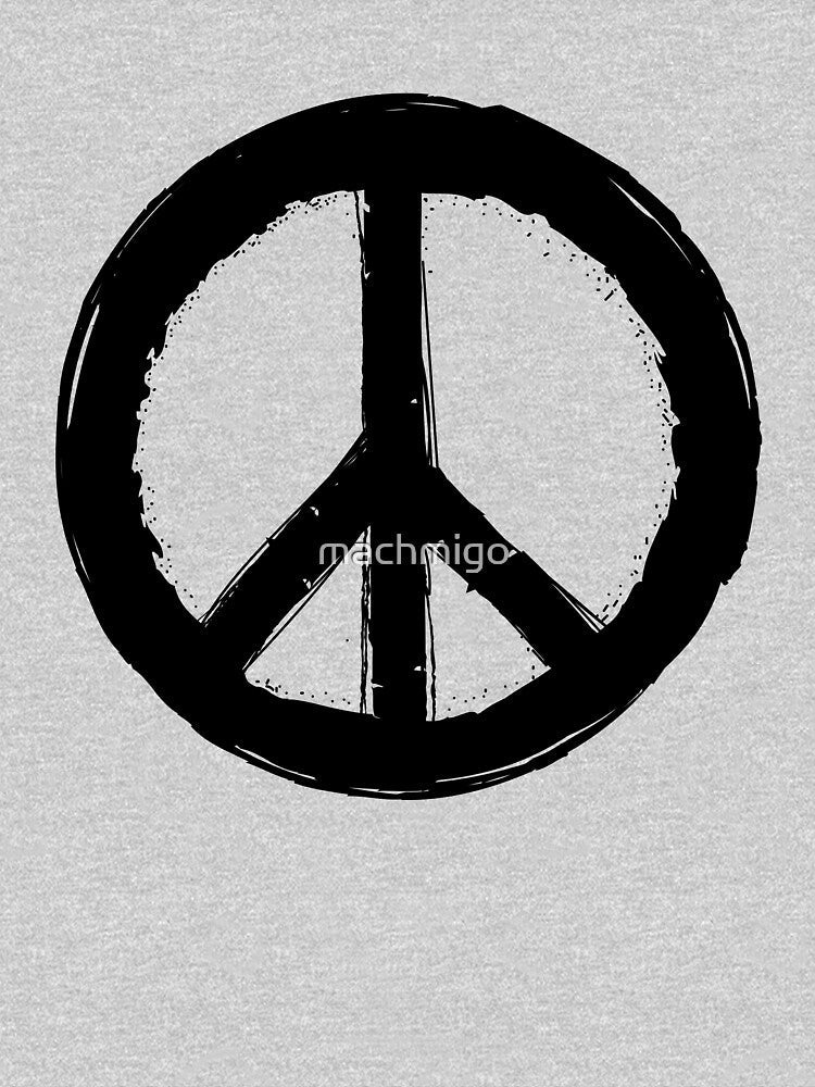 Vintage Peace Sign by machmigo Unisex