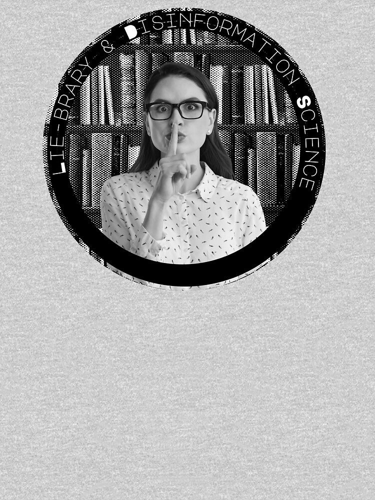 Lie-brary and Disinformation Science by InkThinkArt