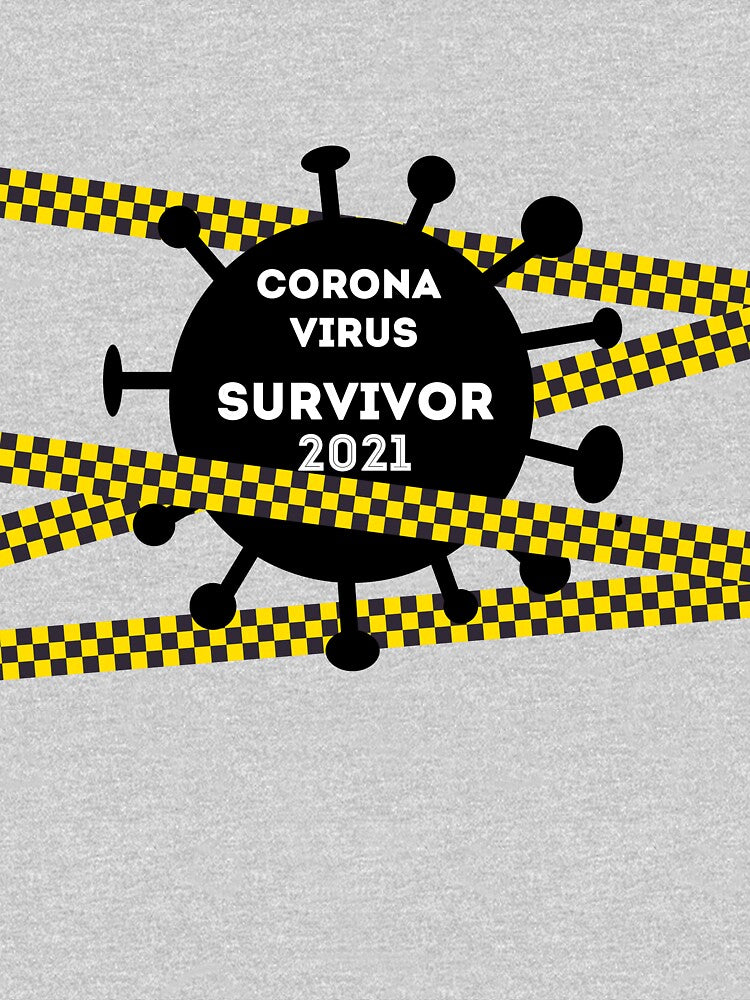 Covid-19 Ornament I Survived Corona Covid survivor Pandemic ornament Covid Christmas Pandemic Christmas 2021 ornament Corona virus gift A year to remember by GalleryArtField