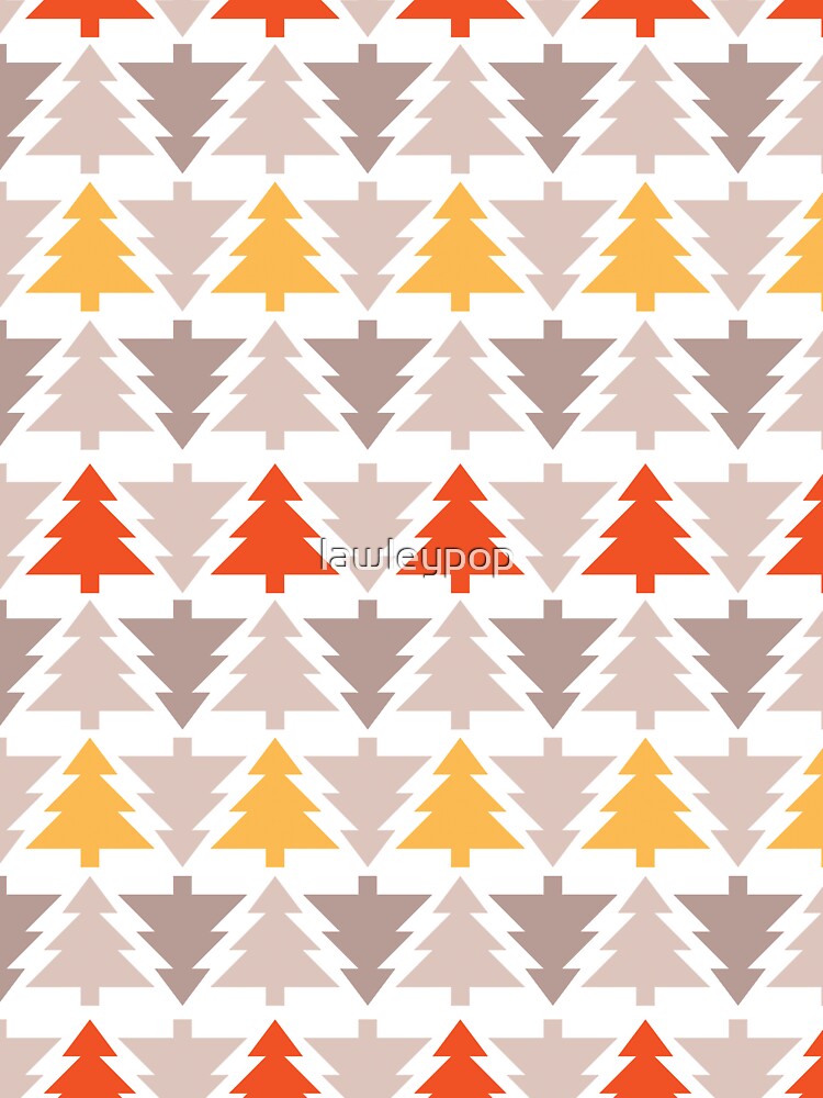 Western Christmas Trees by lawleypop