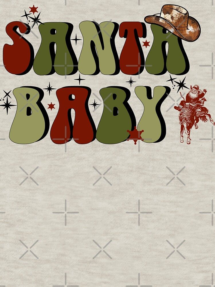 Santa Baby - Western with Cowboy Santa by handsoftime2020