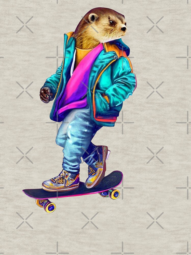 Hipster Otter V2 by HipsterAnimals