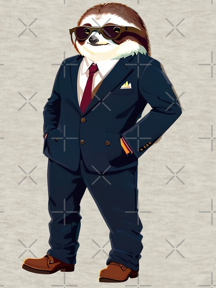 Hipster Sloth V15 by HipsterAnimals