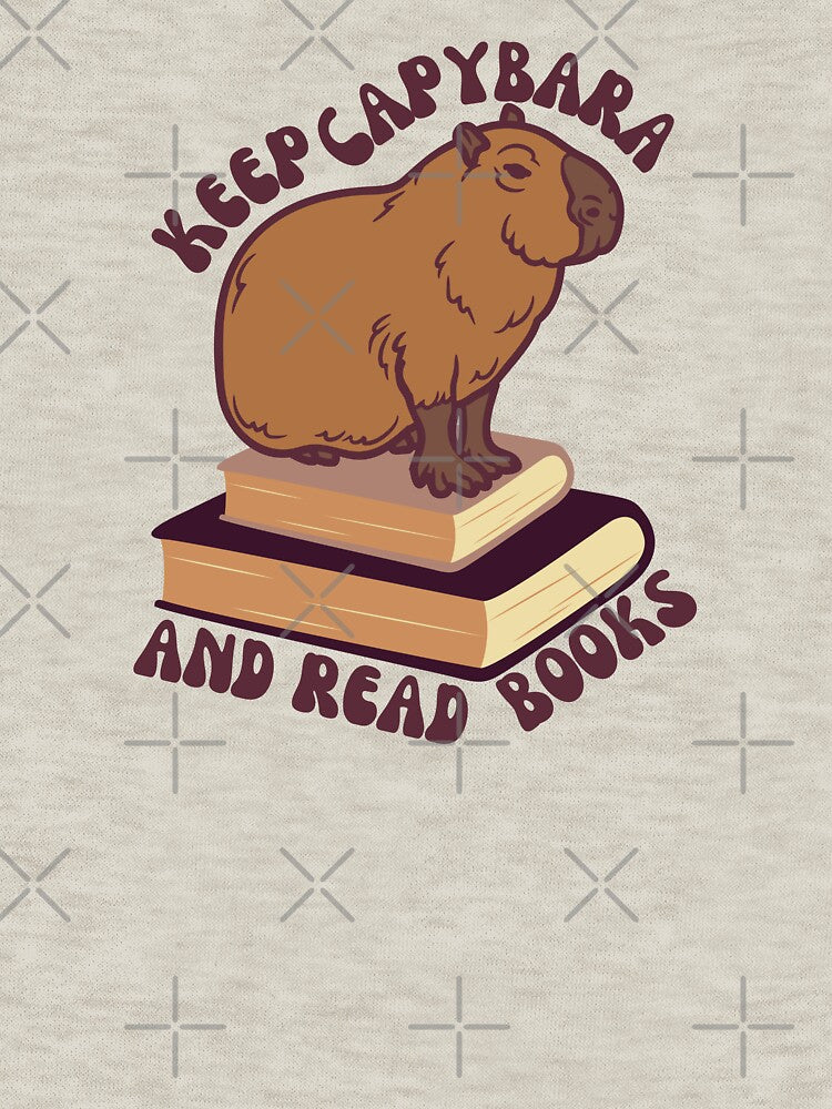 Keep Capybara And Read Books by Megurix