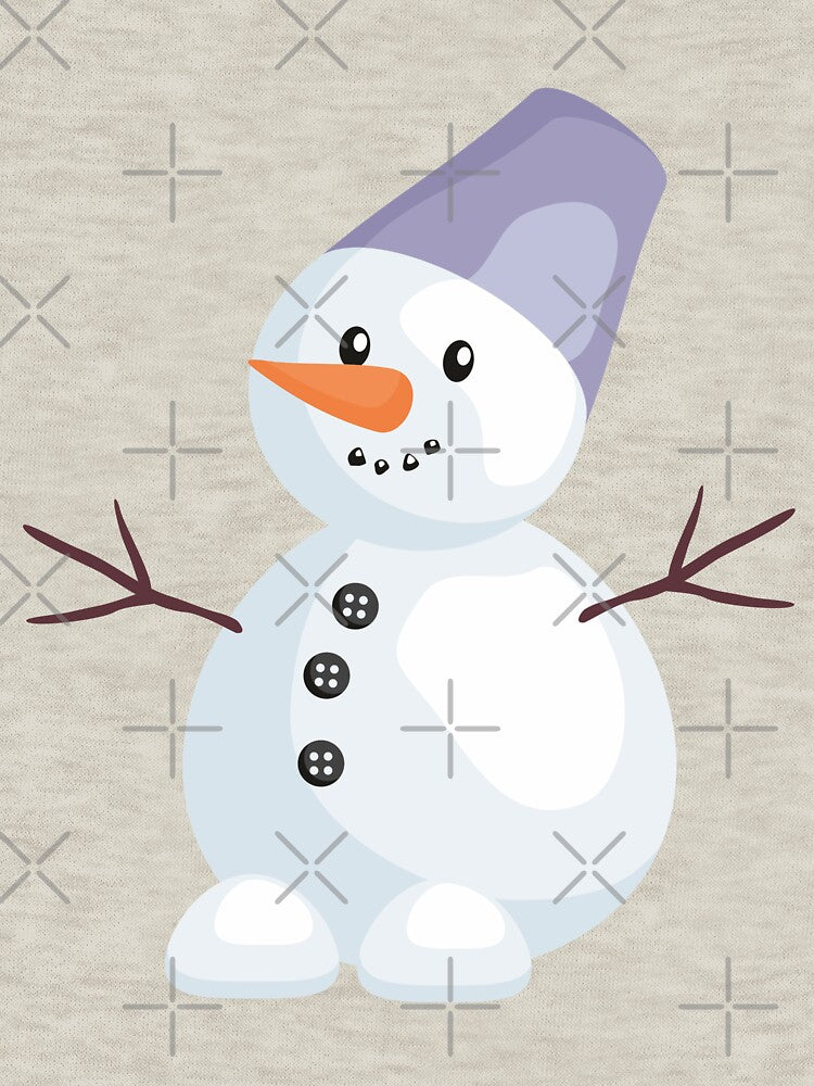 Happy snowman, winter by T-shirtJohny