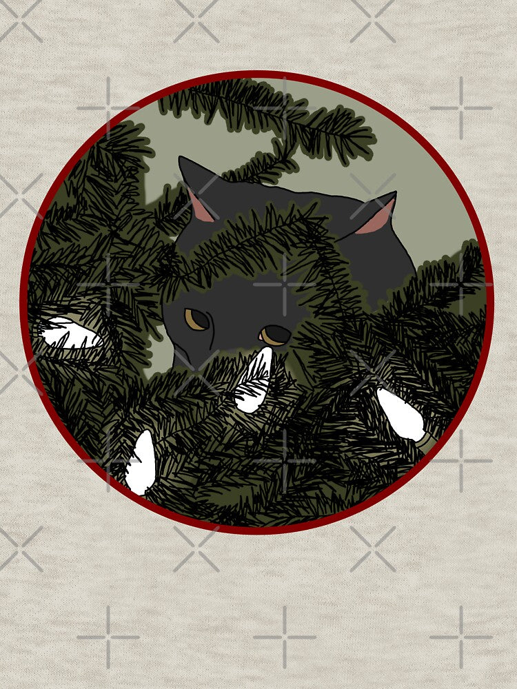 Christmas Cat (Black) by nklange240