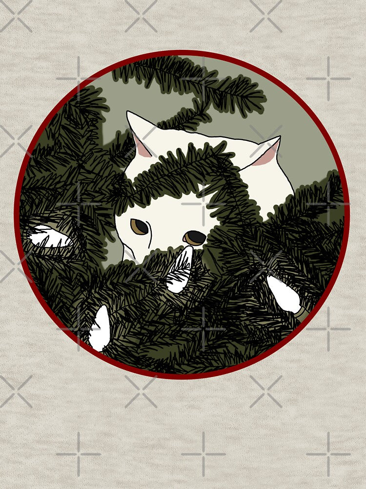 Christmas Cat (White) by nklange240