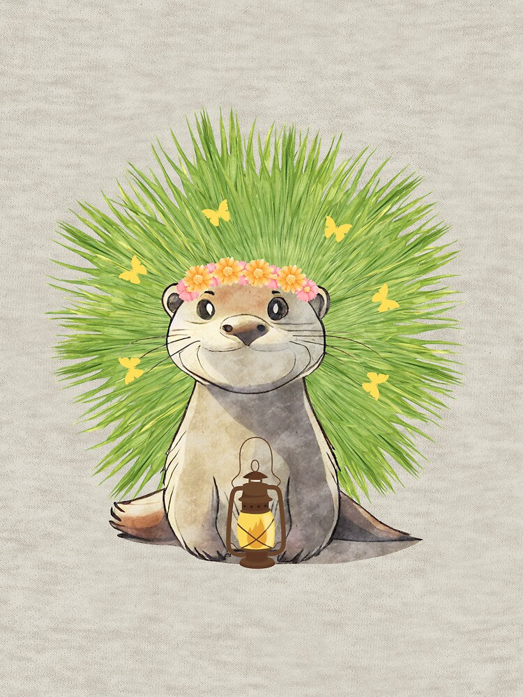 Cute Spring Otter by Nadith70