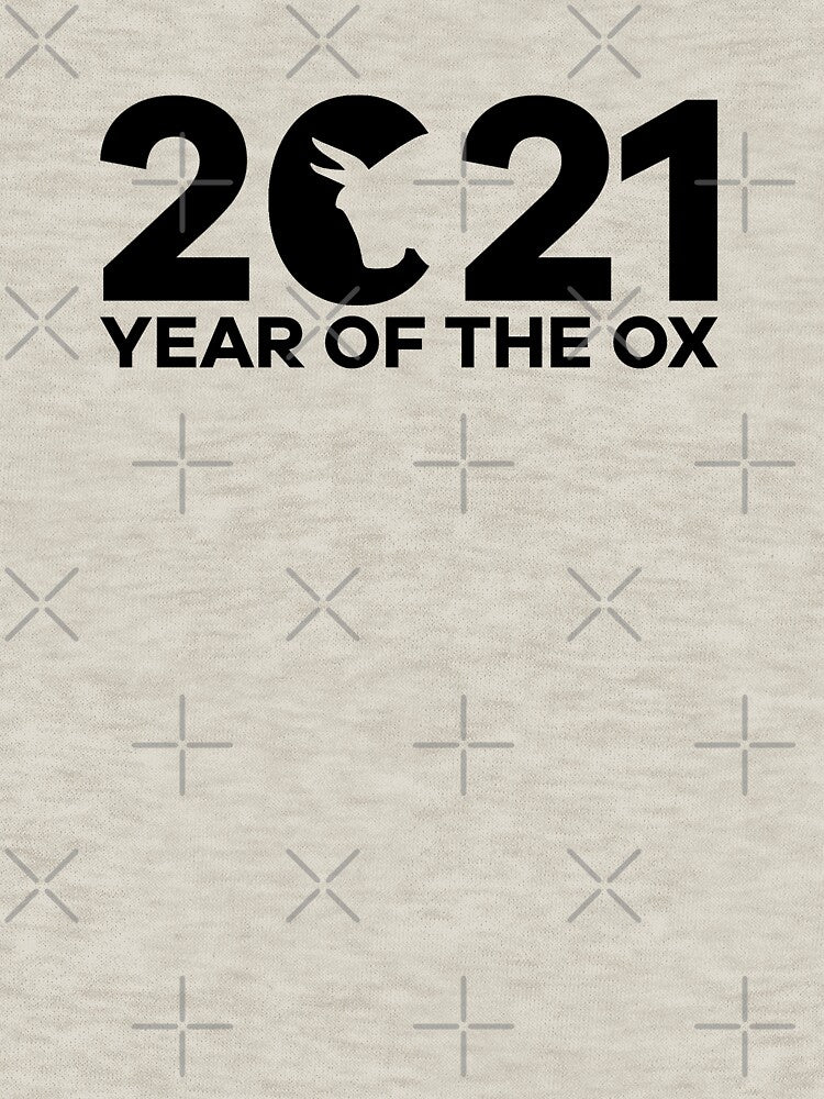 2021 Year Of The Ox Chinese New Year - Happy New Year Design by Seth's Tees