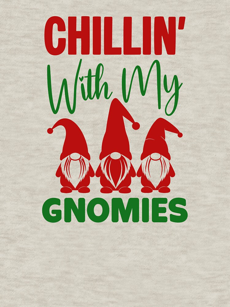 Chillin' with My Gnomies – Funny Christmas Gnome Design by Sed94