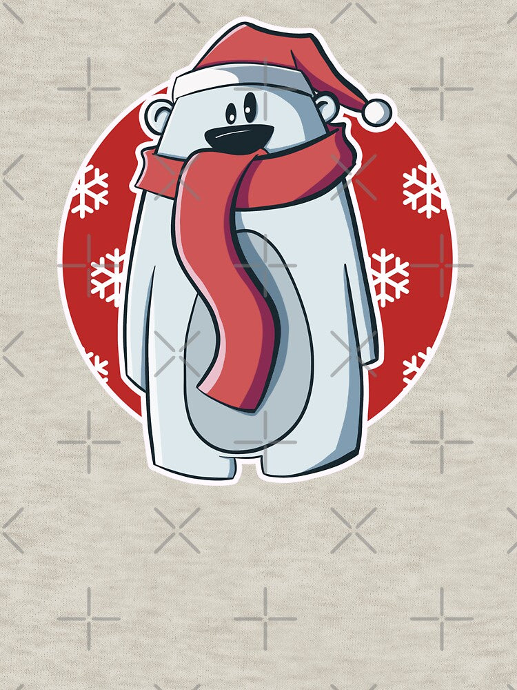 Christmas Polar Bear by moomagoo