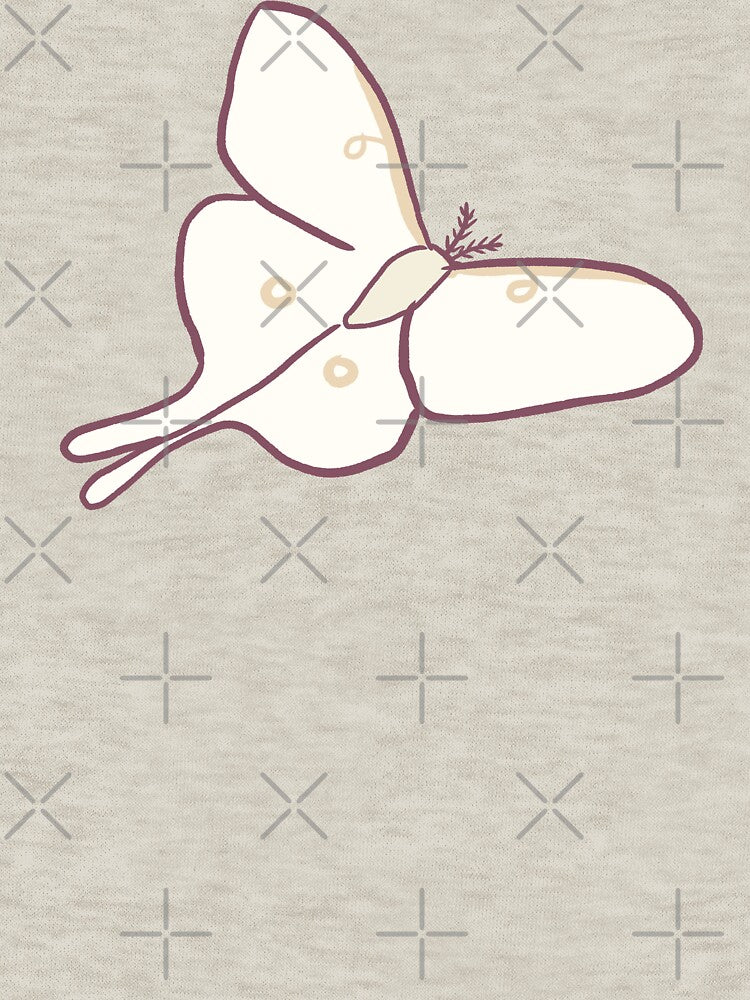 Cute moth art by Mayarart