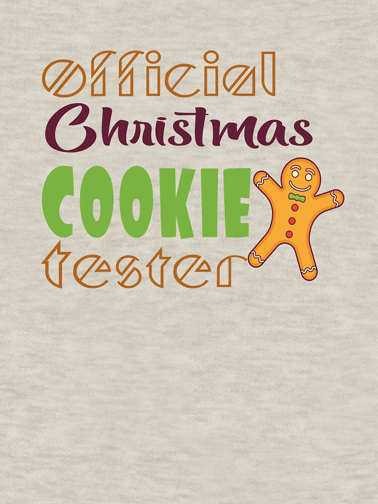 Official Christmas Cookie Tester T-Shirt, Funny Christmas Shirts, Baking Gifts, Baker Gifts, Christmas Cookies, Hoodie, Sweater, Mens, Womens, Kids by Mode Tees