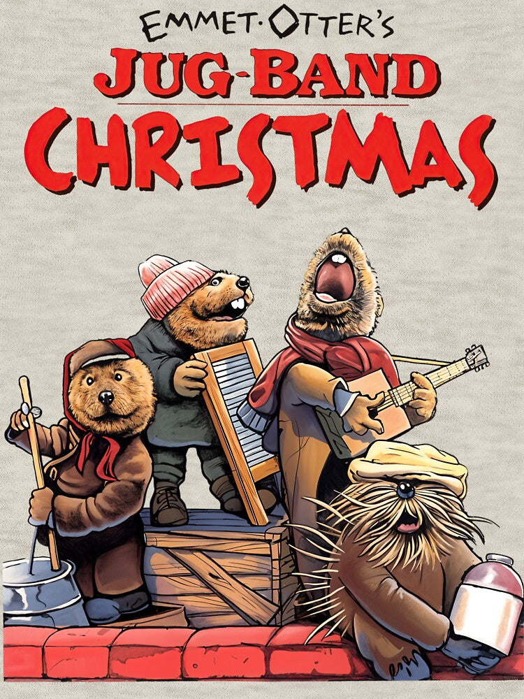 Emmet Otter Jug-Band Christmas Sweatshirt – Vintage Christmas Movie Tee Unisex by maitivi