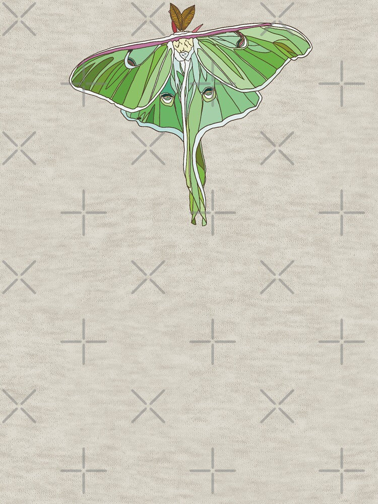 Majestic Luna Moth by MaddysArts