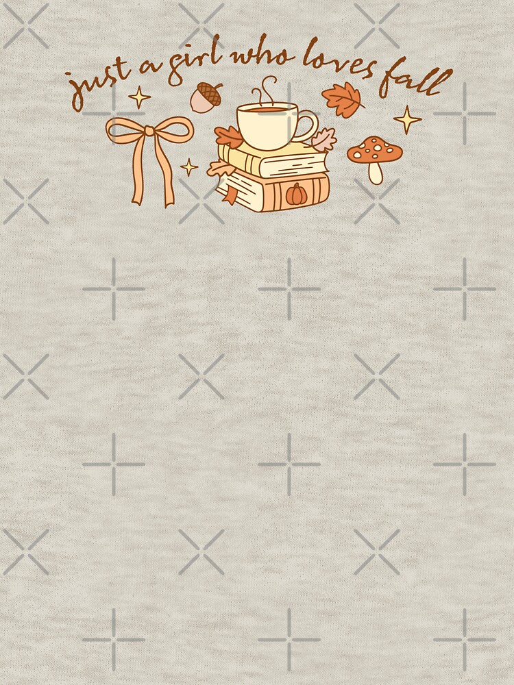 Just A Girl Who Loves Fall by Yinny Design