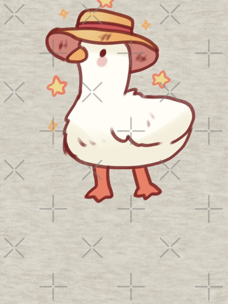 Cute Straw hat duck by Artofmayara