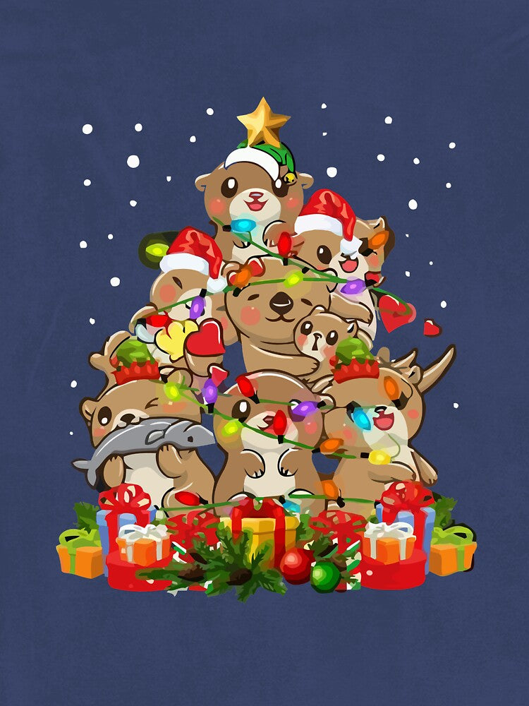 CHRISTMAS OTTER by teemaker24