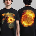 Helloween Europe 2025 Tour Into The Sun Band Graphic Concert Tee S-5XL Unisex