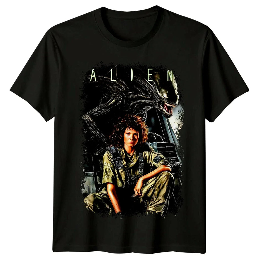 Alien (1979) Movie Poster Inspired Retro 80s Tee Unisex