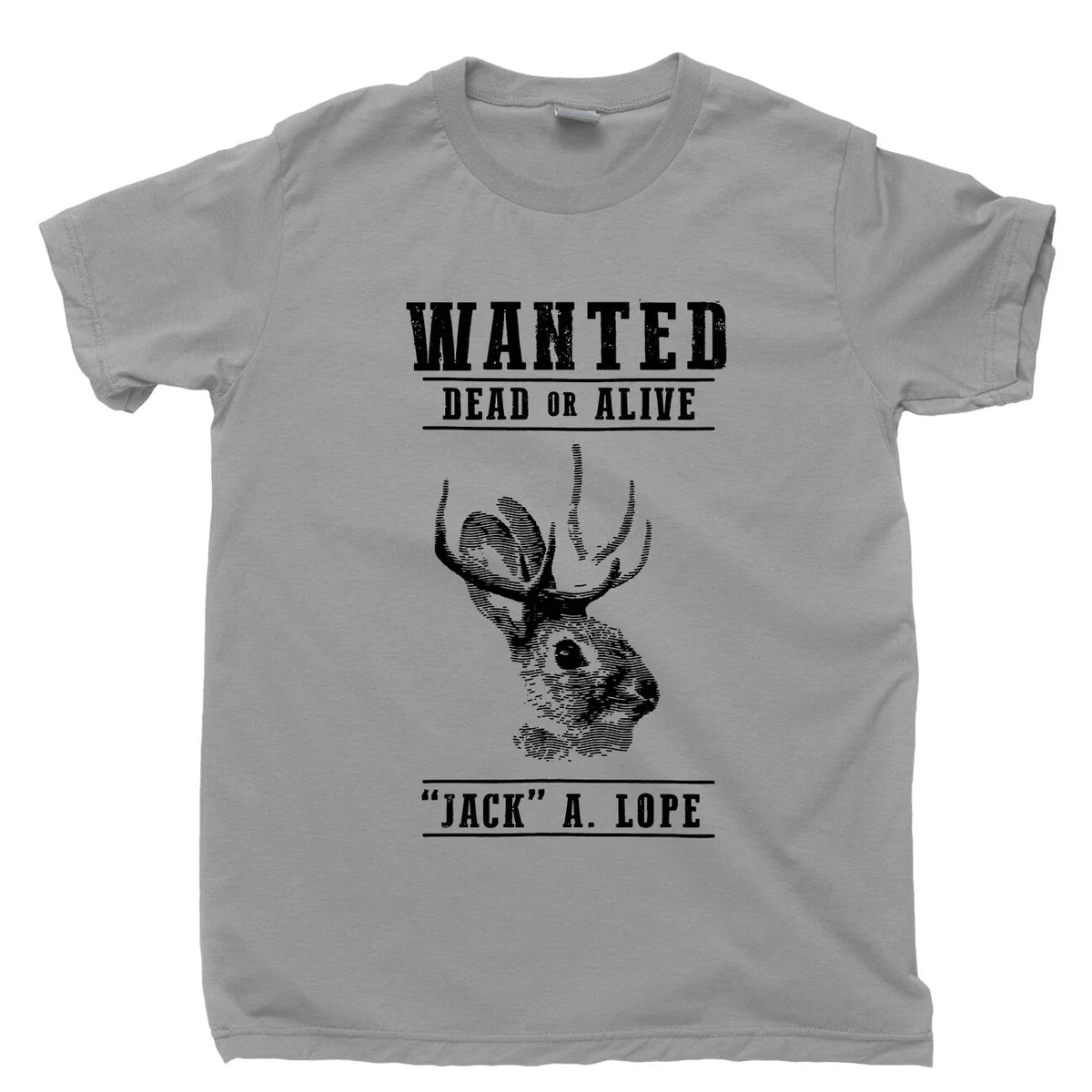 Jackalope T Shirt Bigfoot Nessie Loch Ness Monster UFO Alien Hiking Camping Tee Unisex