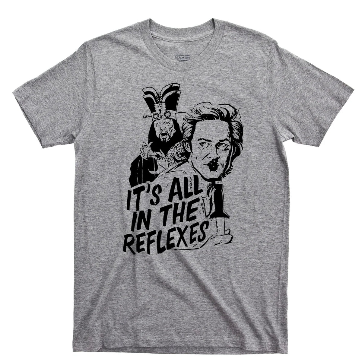 Jack Burton It's All In The Reflexes T Shirt Big Trouble Little China Lo Pan Tee Unisex