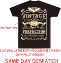 Made in (Any Year) Classic Vintage Birthday Born Year T Age Gift Tee TOP Unisex