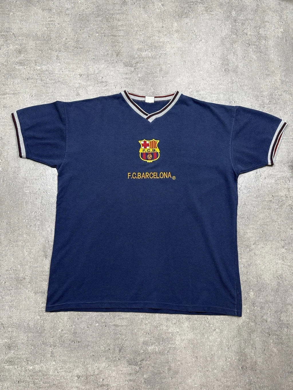 Vintage 90s Football F.C. Barcelona Retro Gabma Unisex