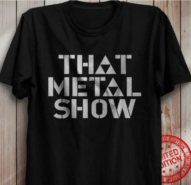 Talk show That Metal Show t shirt Eddie Trunk, Don Jamieson and Jim Florentine Unisex