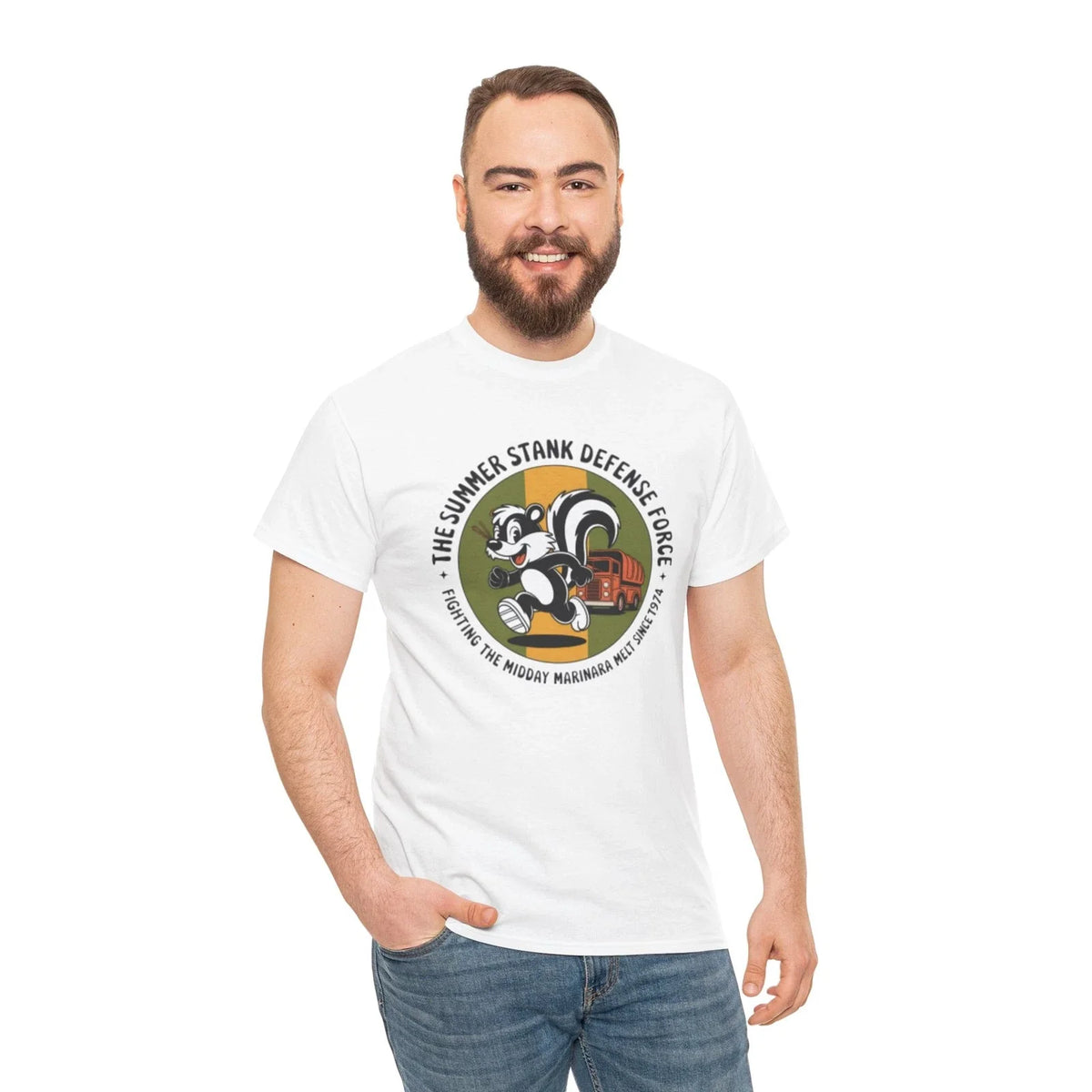 Vintage Garbage Man T Shirt Funny Sanitation Worker Trash Crew Retro 70s Parody Unisex