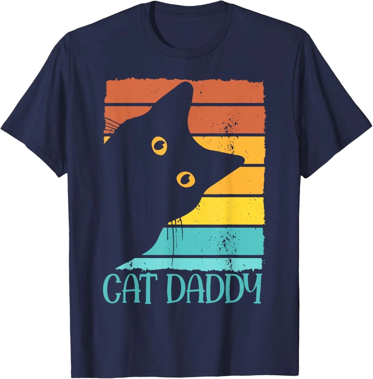 Cat Daddy - Retro Black Cat Funny Animal Lover Gift Unisex Unisex