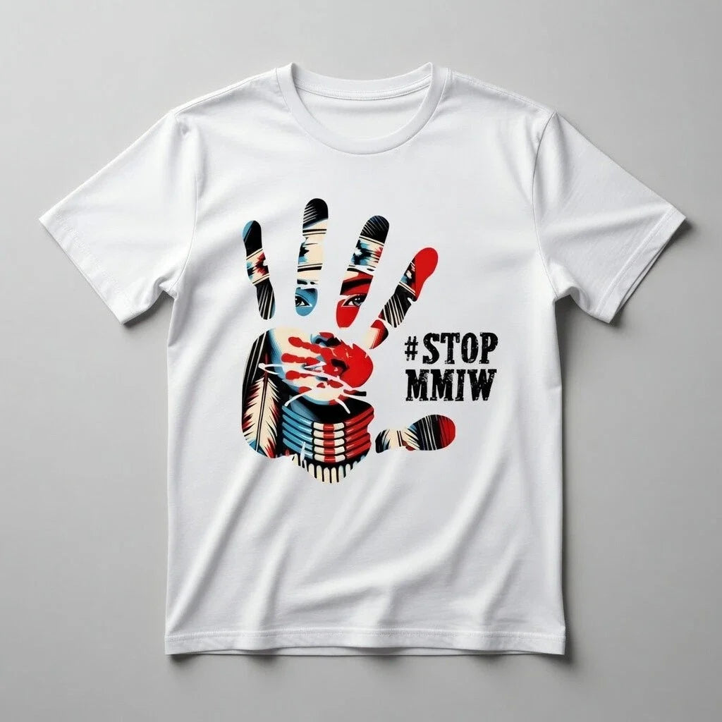 #Stop MMIW - Stop Missing Murdered Indigenous Women Awareness Tee Unisex