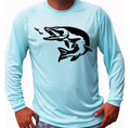 Pike Fish Fishing Boat Sport Long Sleeve UPF 30 Sun UV Protection Beach Unisex