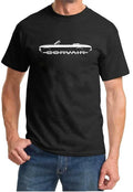 1965-69 Corvair Convertible Classic Outline Tshirt NEW Unisex