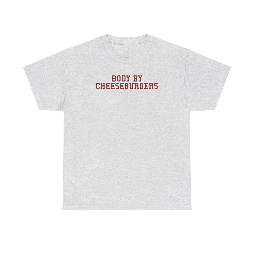 Cheeseburger Shirt Gifts Tshirt Tee Crew Neck Short Sleeve Unisex