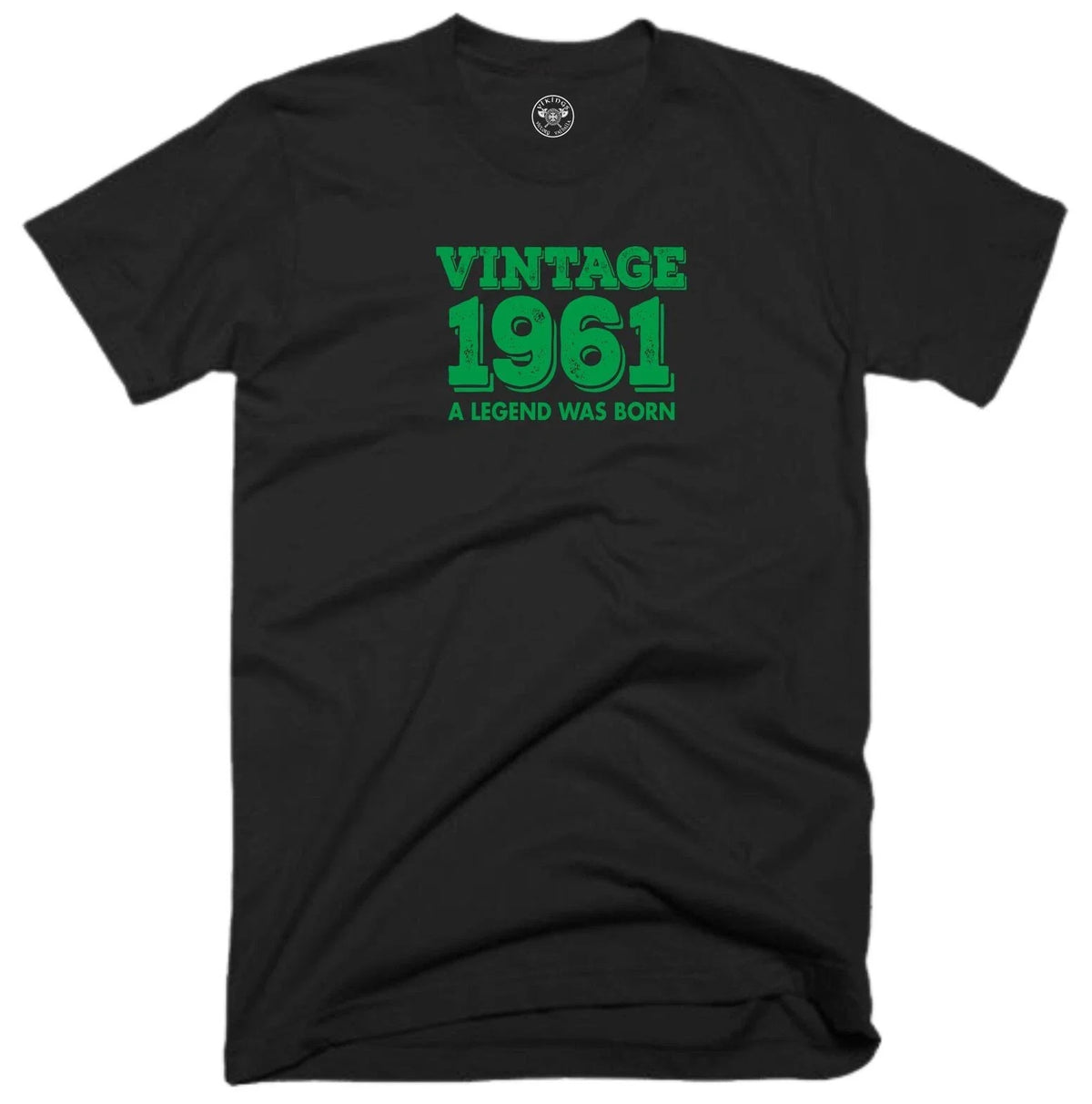 Vintage 1961 T Shirt 64th Birthday Clothing A Legend Was Born Classic Gift Top Unisex