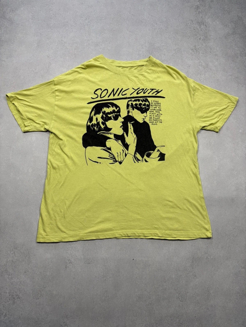 Vintage 00s Sonic Youth Goo Graphic Band Unisex