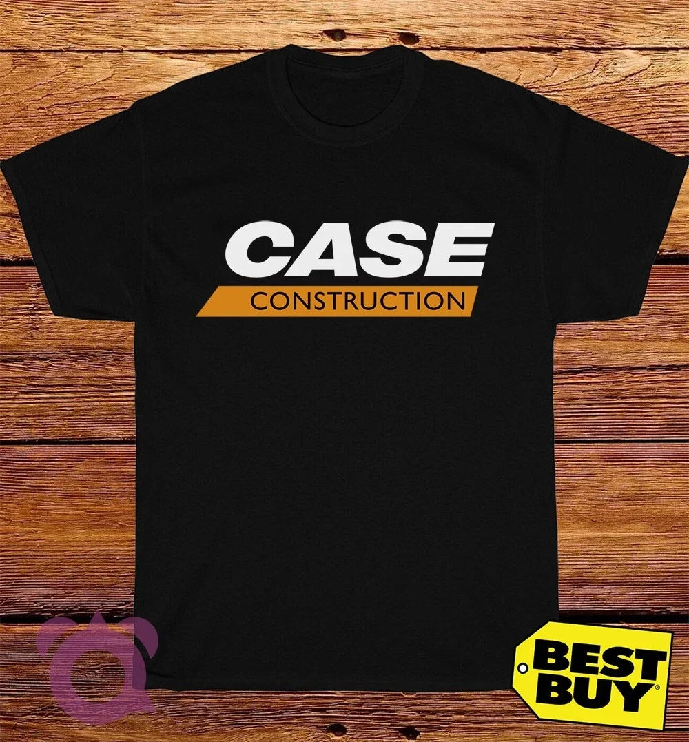 New Case Construction Logo Men's Funny Made In USA Size S to 5XL Unisex