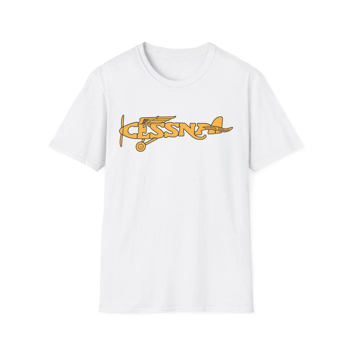 Vintage Cessna Aircraft Logo | Retro Airplane Tee Unisex
