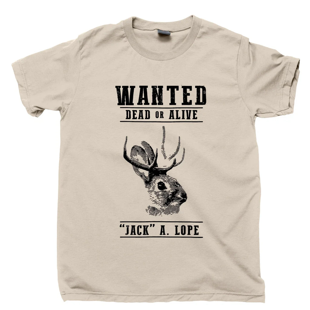 Jackalope T Shirt Jackrabbit Antelope Horn Cryptid Hunter Spirit Animal Hare Tee Unisex