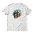 Astronaut Dirt Biking In Space Motor Cross Graphic Unisex Unisex