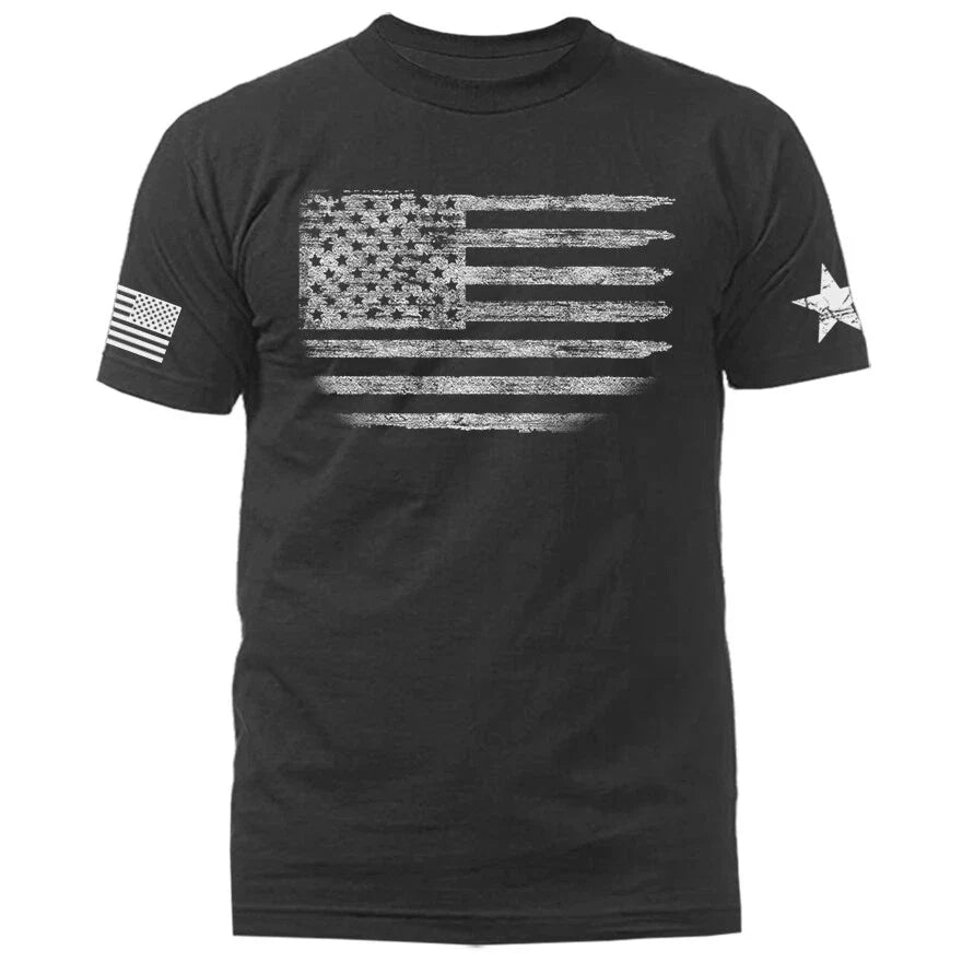 Distressed US Flag American Pride Patriotic USA Graphic Unisex