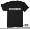 CEO T SHIRT CEO,OOO,OOO HUSTLE COLORS & SIZES HIP HOP BOSS Unisex