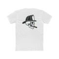 Unisex Skull Firefighter Tee Shirt for Firefighter Casual Skull Graphic Design