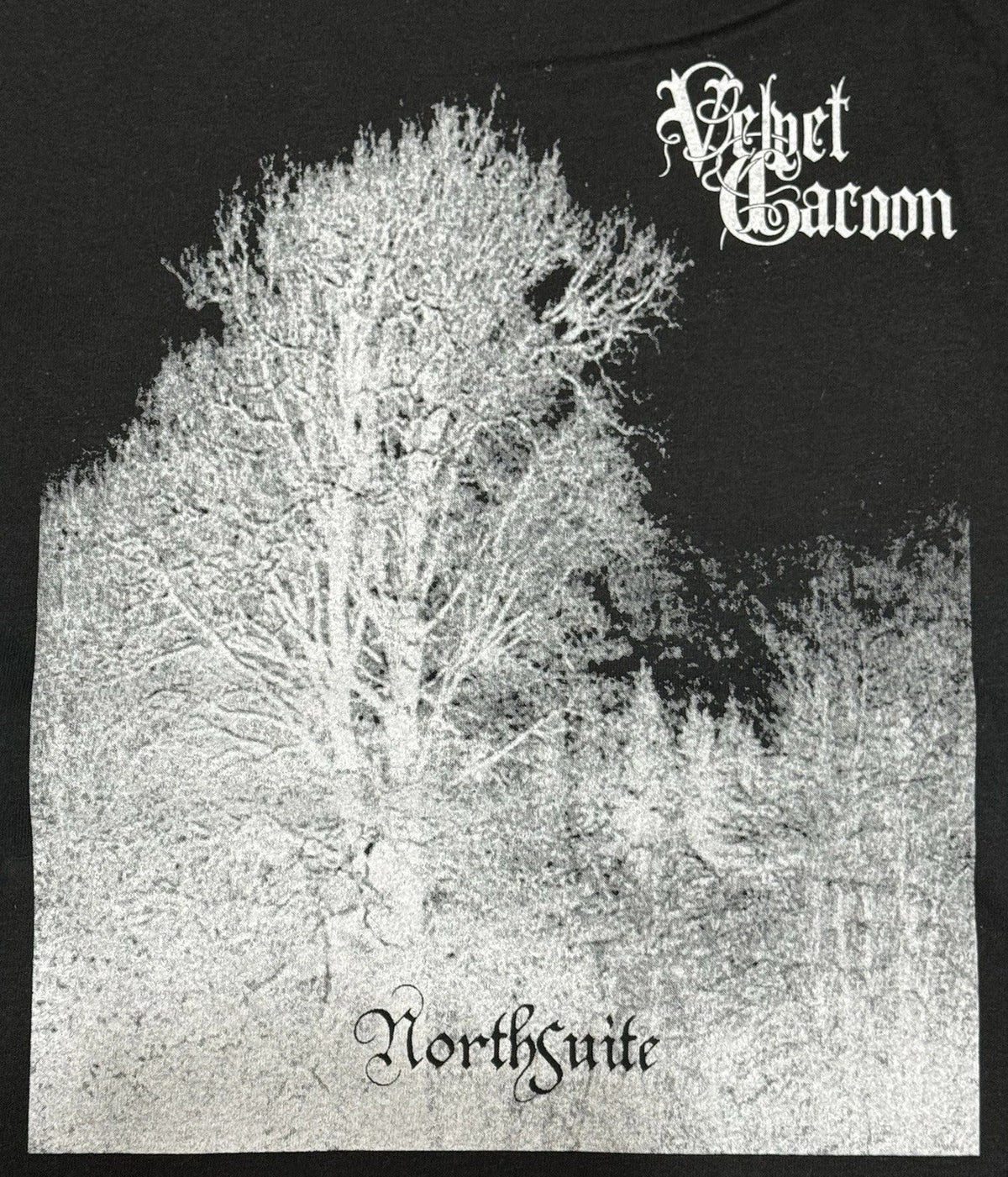 Official VELVET CACOON NORTHSUITE Black Metal Shirt Import Fmp666 NOS / NEW Unisex